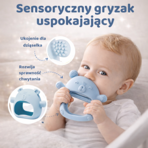 Sensoryczny gryzak uspokajający